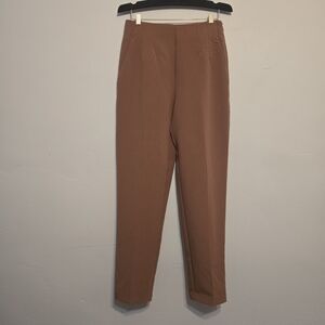 Womens Dynamite Kendall Slim Carob Brown Pants